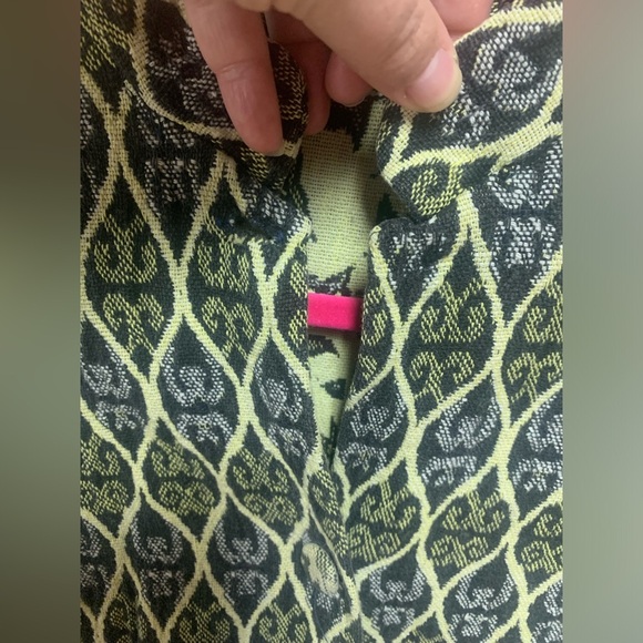 100% Cotton Handwoven Women’s Button Up Gown - Picture 4 of 4